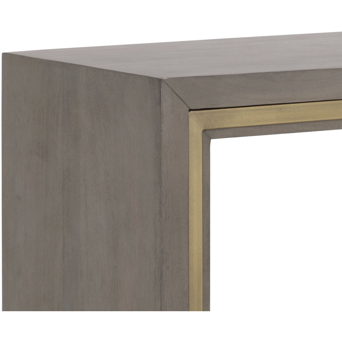 Hilbert 58 X 16 inch Grey Console Table
